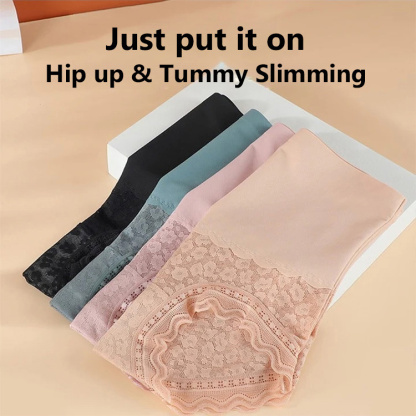 VEIMIA【Lace High Waist Tummy-control Panties】
