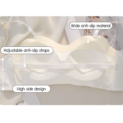 VEIMIA Strapless Slip-Proof Invisible Bra