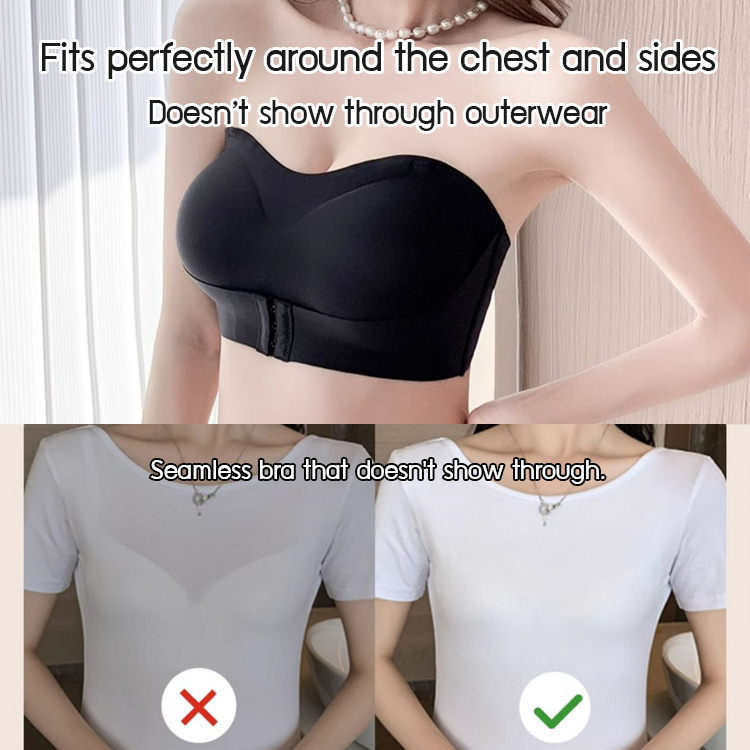 VEIMIA Strapless Slip-Proof Invisible Bra