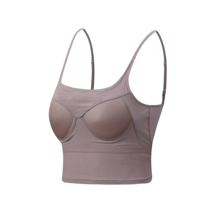 VEIMIA Casual Slim Fit Crop Cami Top