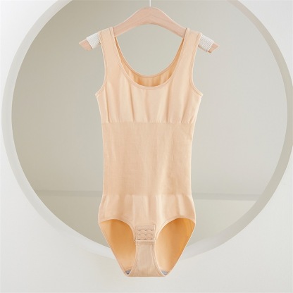 Seamless one-piece body shaper