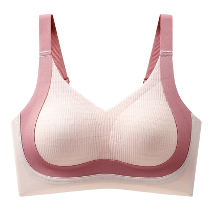 Seamless Pink Anti-sagging Minimizer Bras VEIMIA