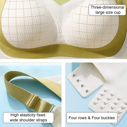 VEIMIA One Piece Seamless Anti-sagging Minimizer Bra For Heavy Breast