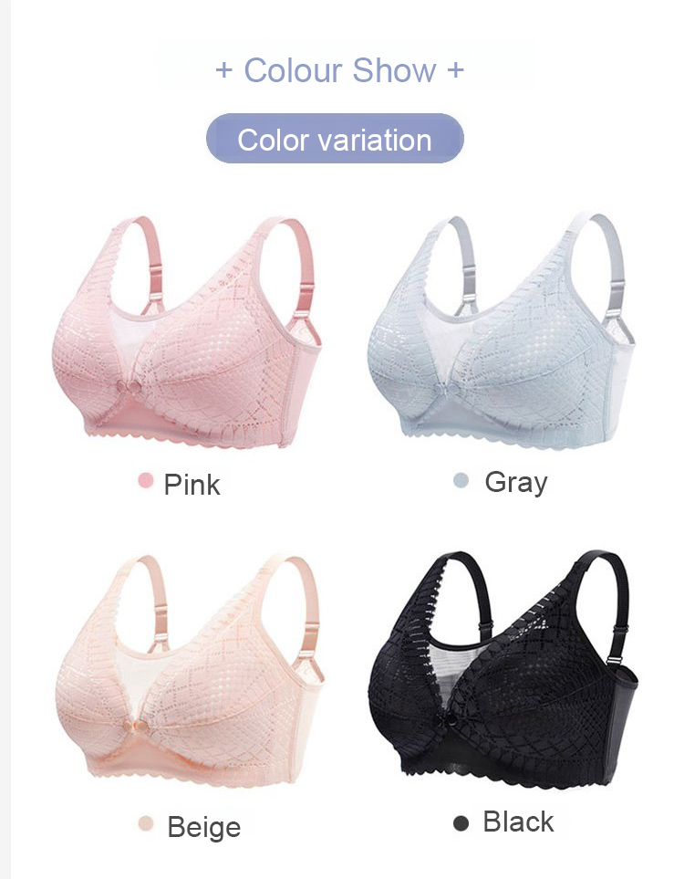 Wireless Nursing Bra Front Opening VEIMIA