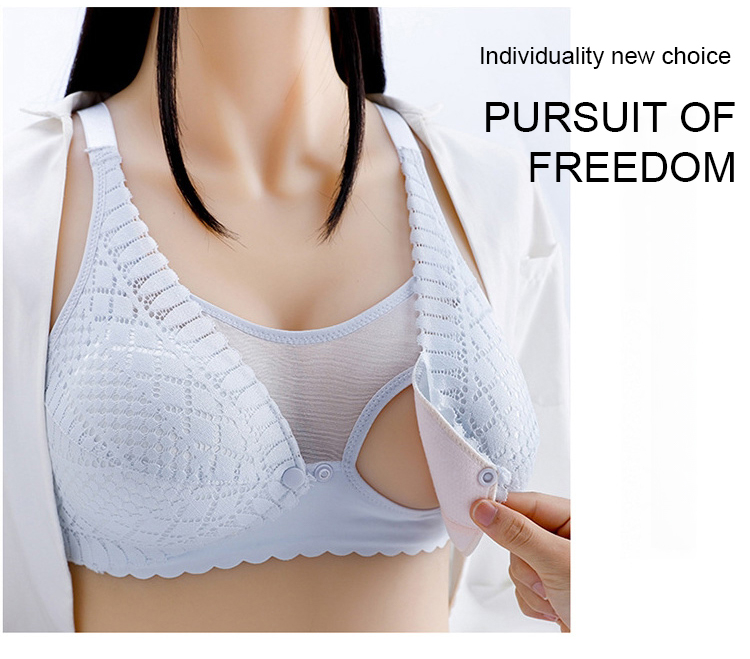 Top Wireless Breastfeeding Bra Comfortable VEIMIA