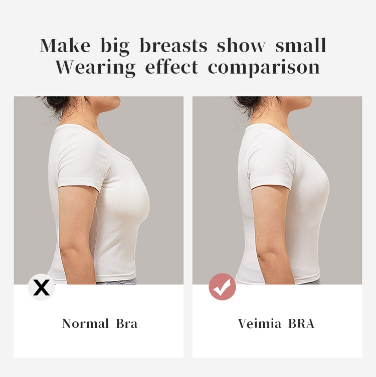 Push Up Minimizer Bras Side Lifting VEIMIA