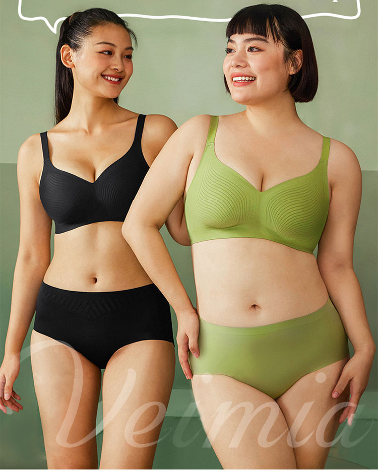 Stable Bra One-piece Wireless Bralette VEIMIA