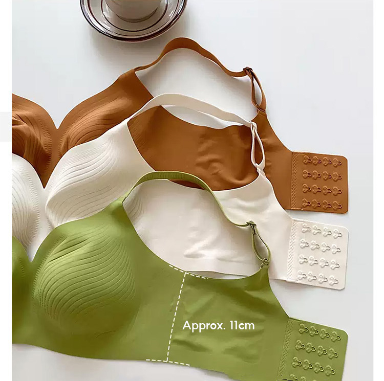 One piece Seamless Stable Bras Non-wired Bralette VEIMIA