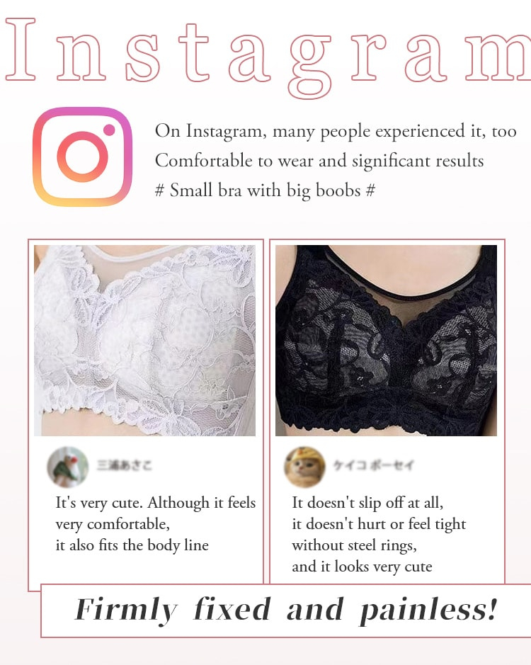 Ultra Thin Wireless Minimizer Lace Bras VEIMIA