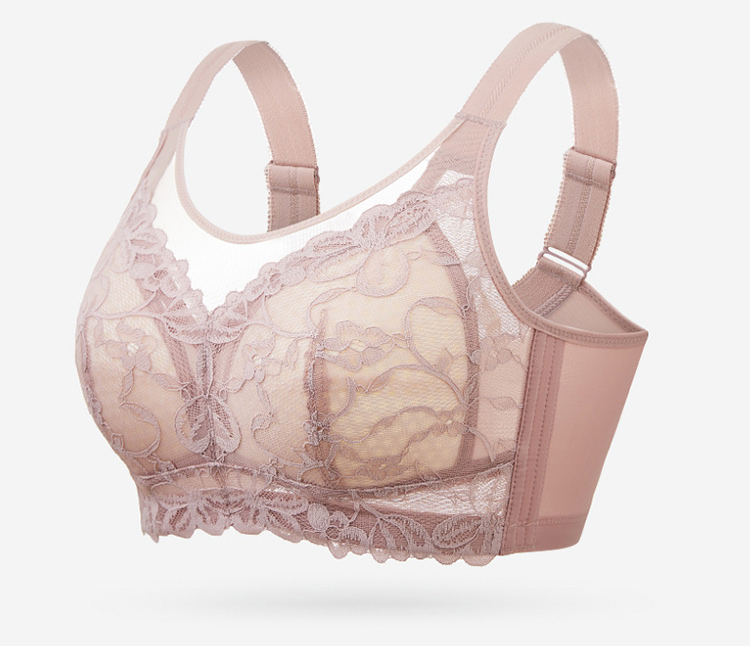 Thin Wireless Minimizer Lace Bras VEIMIA