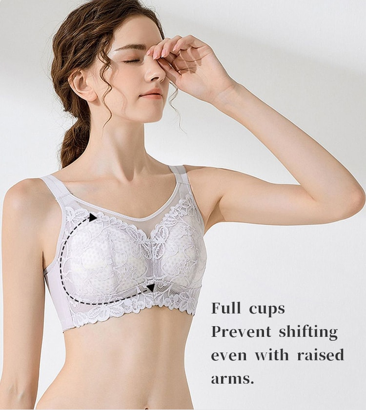 Lightweight Soft Wireless Minimizer Bras VEIMIA