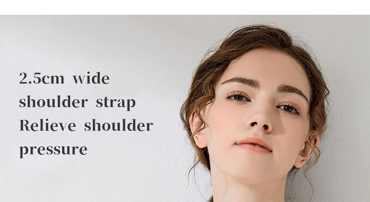 Skin-friendly Wireless Minimizer Bra With Wide Strap VEIMIA