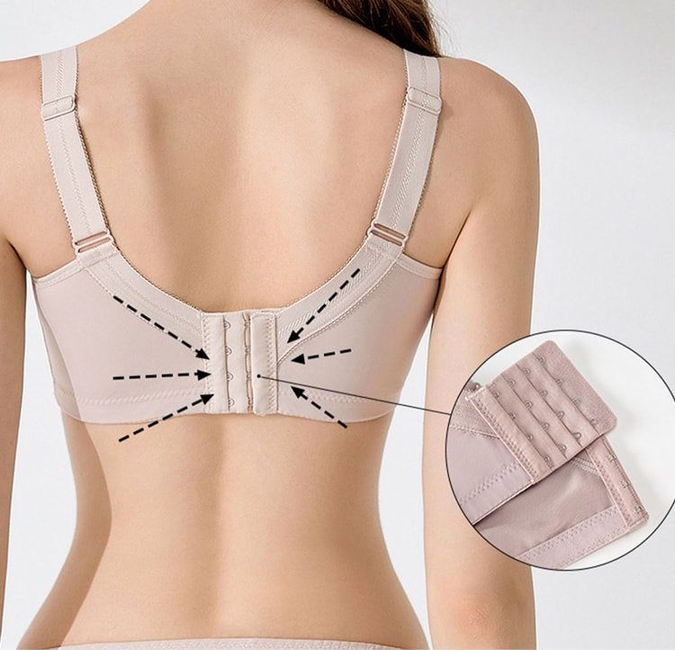 Skin-friendly Wireless Minimizer Bras With Wide Strap VEIMIA