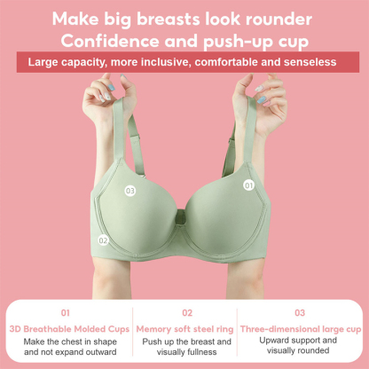 Comfortable Women's Push Up Bras For Side Support VEIMIA