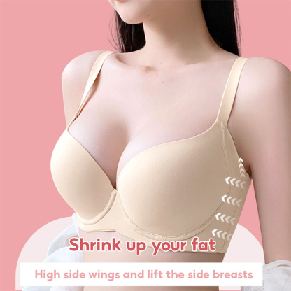 Comfortable Seamless Women's Push Up Bras Side Support VEIMIA