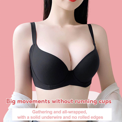 Seamless Women's Push Up Bra For Side Support VEIMIA