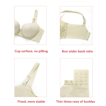Seamless Women's Push Up Bras For Side Support VEIMIA