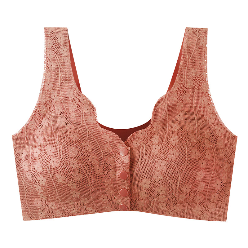 Front Opening Anti-sagging Seamless Bra For Women VEIMIA