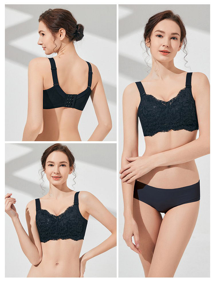Minimizing Bras With Adjustable Strap VEIMIA