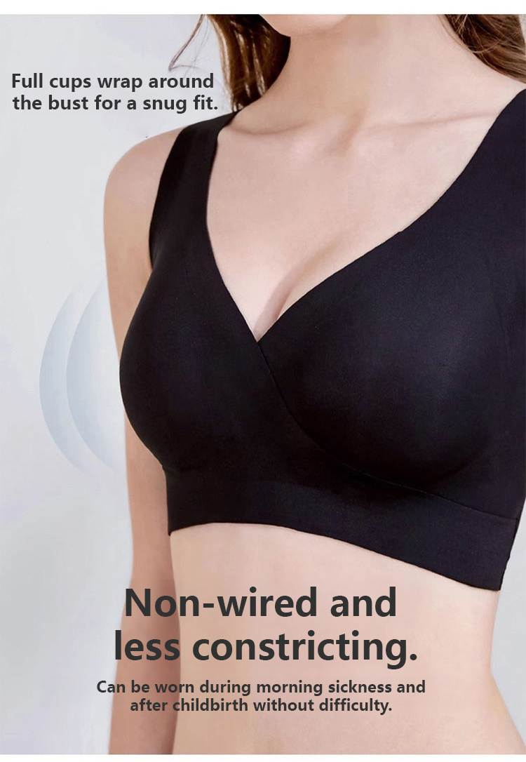 Nursing Bra For Breastfeeding Full Cups VEIMIA