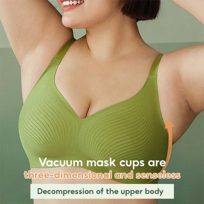 Ultra Thin Cup Seamless Stable Bras One-piece Wireless Bralette VEIMIA
