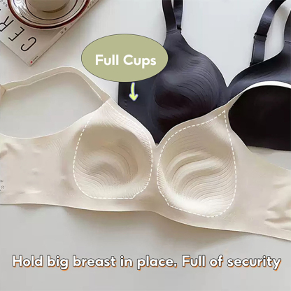 Thin Cup Seamless Stable Bra One-piece Wireless Bralette VEIMIA