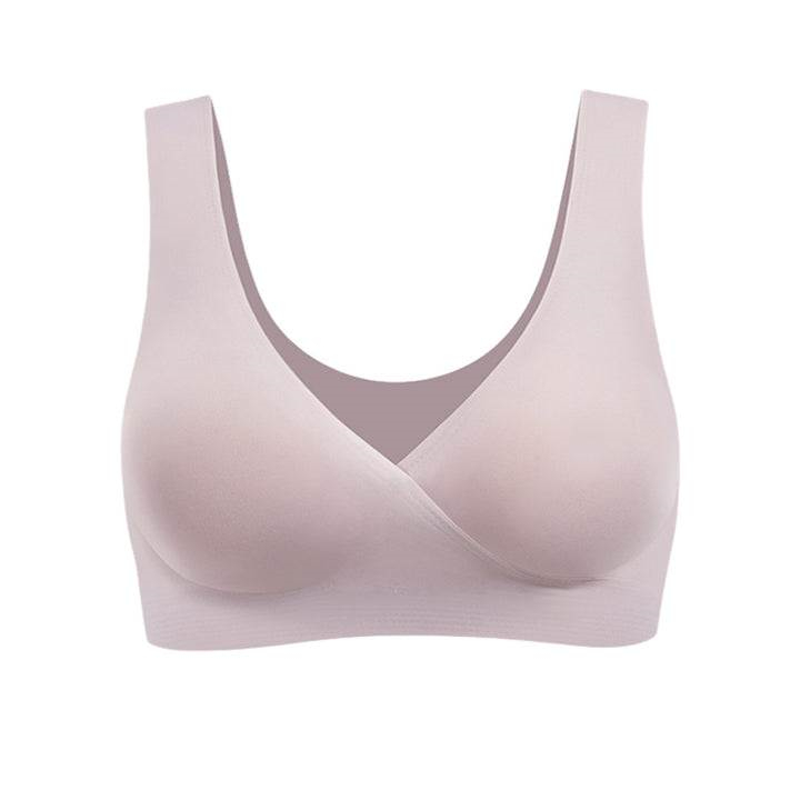 Seamless Non-wired Nursing Bra Breastfeeding VEIMIA