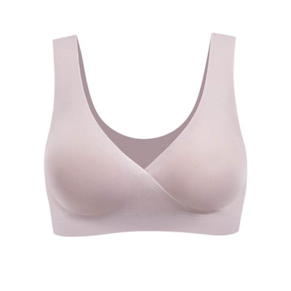 Seamless Non-wired Nursing Bra Breastfeeding VEIMIA