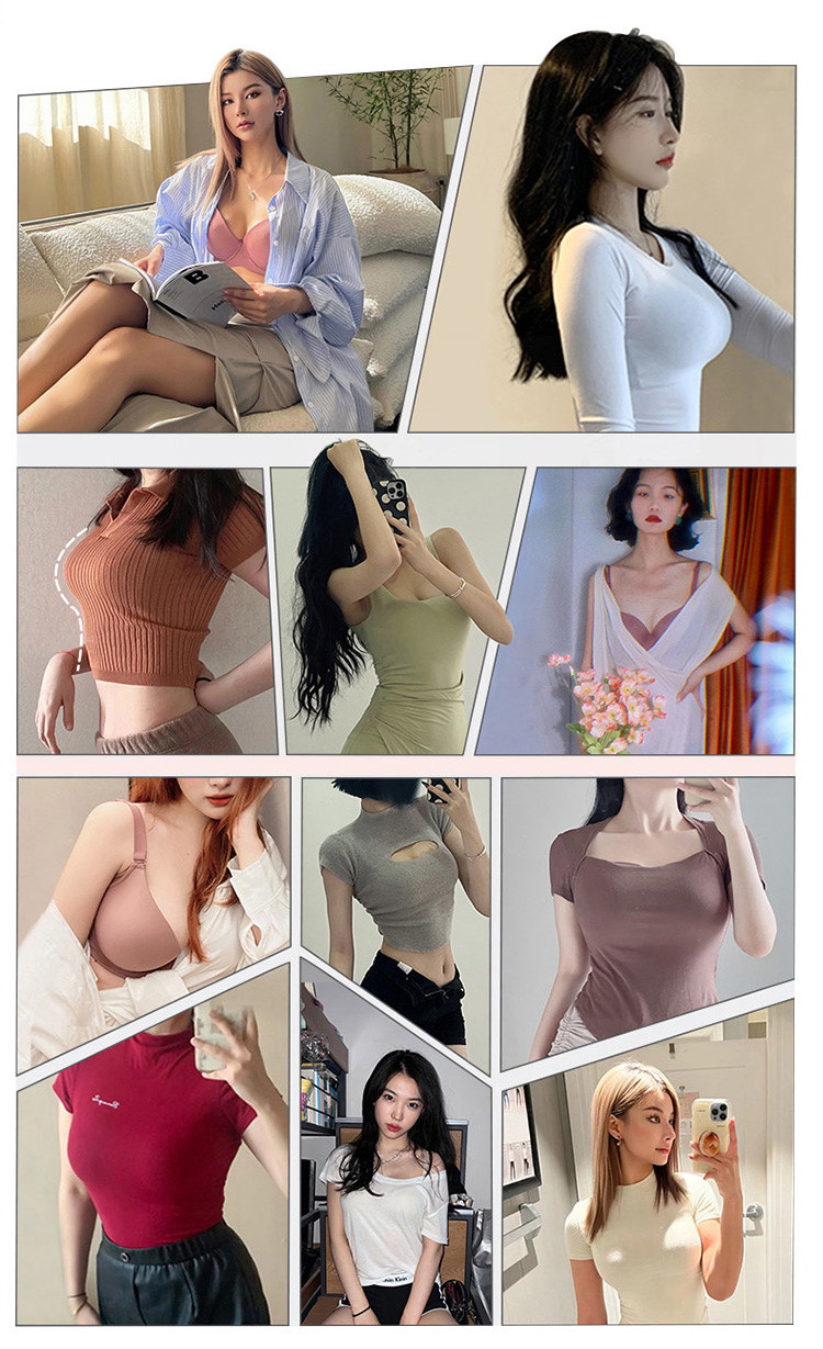 Comfortable Seamless Push Up Bras For Side Support VEIMIA