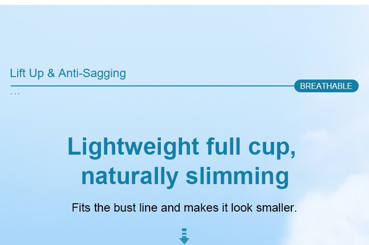 Anti-sagging Minimizer Bras Non-wired VEIMIA