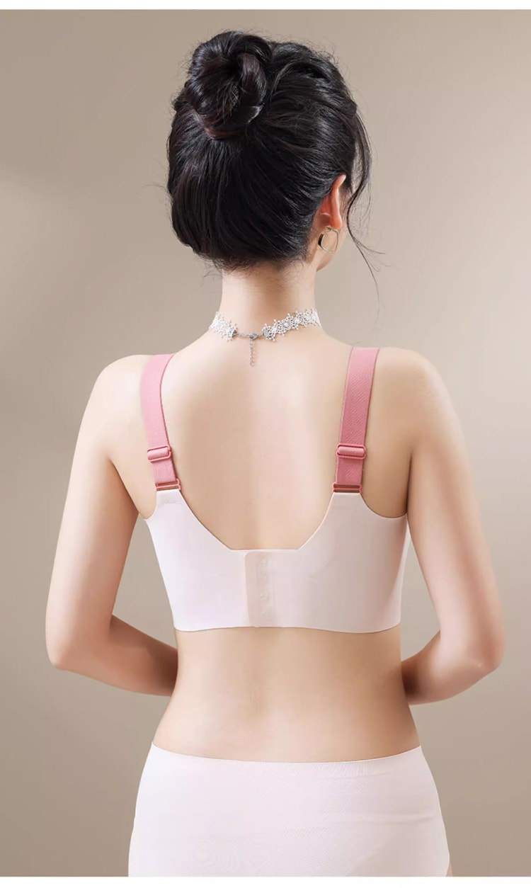Pink Minimizer Bra Fixed Cup VEIMIA
