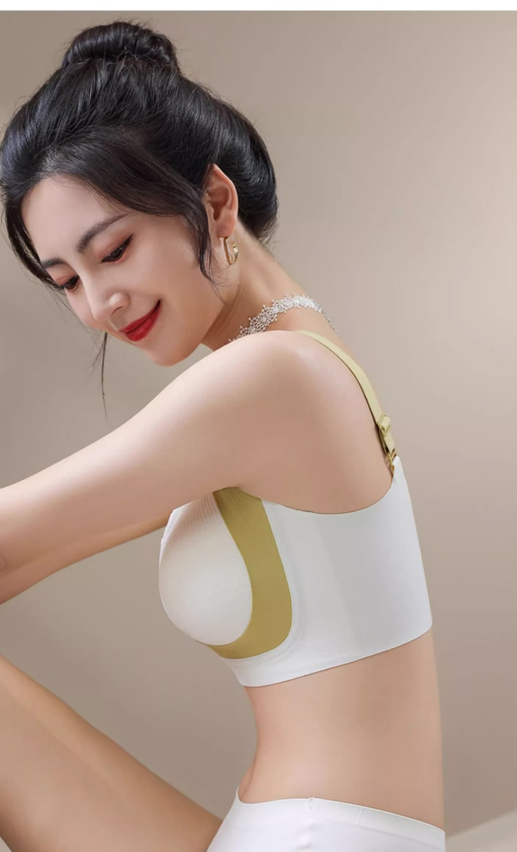 Thin Anti-sagging Minimizer Bra Fixed Cup VEIMIA