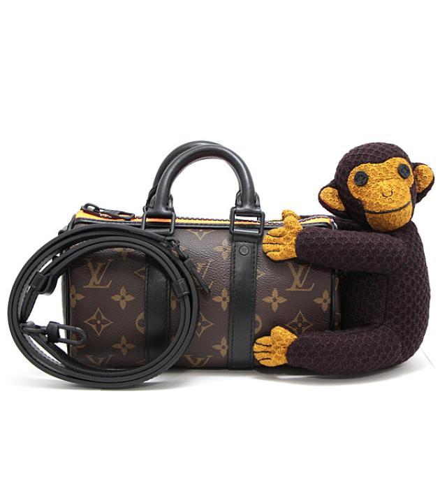 LOUIS VUITTON ルイヴィトン キーポルXS LVフレンド モンキー 2WAY ショルダーバッグ M80118 レディース