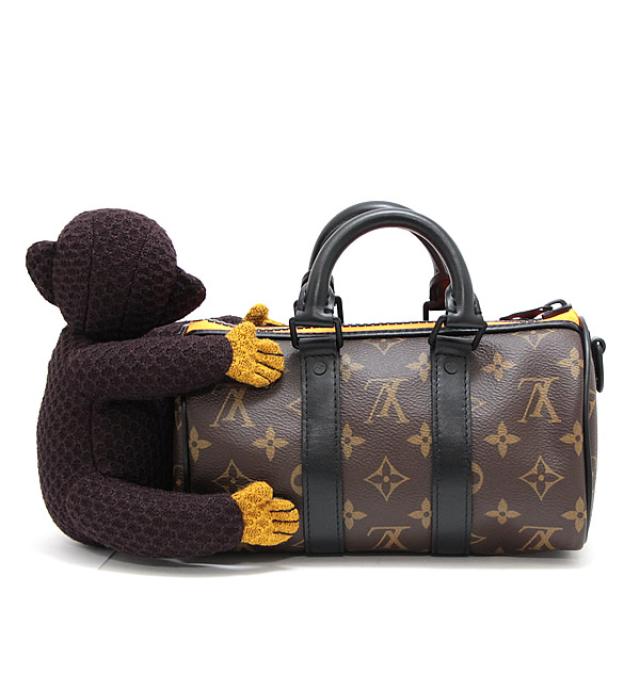 LOUIS VUITTON ルイヴィトン キーポルXS LVフレンド モンキー 2WAY ショルダーバッグ M80118 レディース