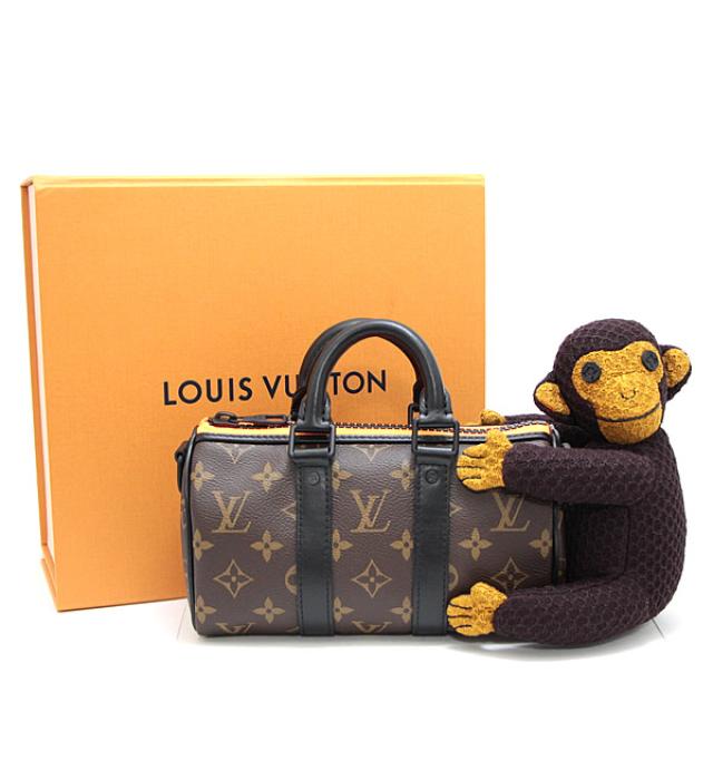 LOUIS VUITTON ルイヴィトン キーポルXS LVフレンド モンキー 2WAY ショルダーバッグ M80118 レディース