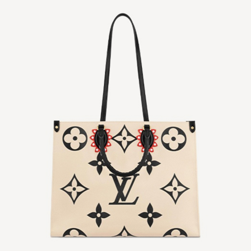 LOUIS VUITTON オンザゴー GM モノグラム アンプラント クレーム アイボリー Ref:M45372