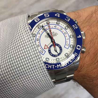 ROLEX ヨットマスターII m116680-0002 44MM メンズ