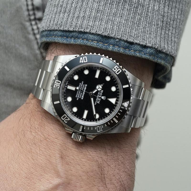 ROLEX サブマリーナー 自動巻き ブラック 文字盤 m124060-0001 メンズ