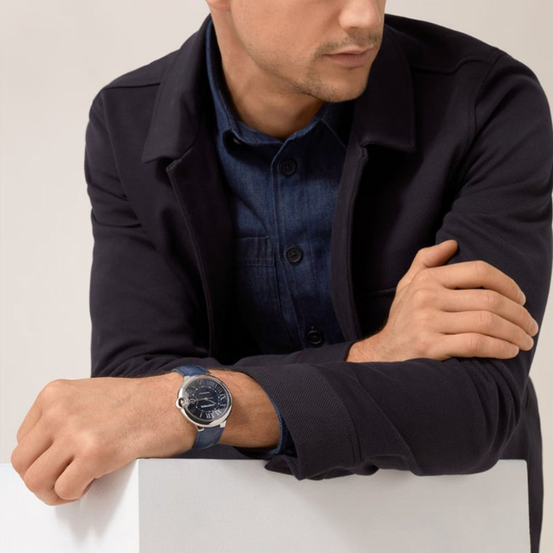 CARTIER バロン ブルー ドゥ カルティエ ウォッチRef: WSBB0027 メンズ