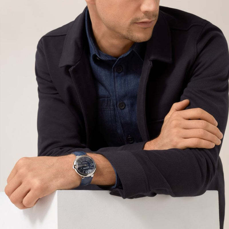 CARTIER バロン ブルー ドゥ カルティエ ウォッチRef: WSBB0027 メンズ