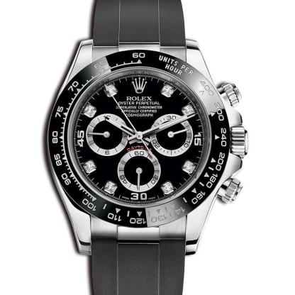 ROLEX コスモグラフ デイトナ 自動巻き ブラック 文字盤 ホワイトゴールド m116519ln-0025 メンズ