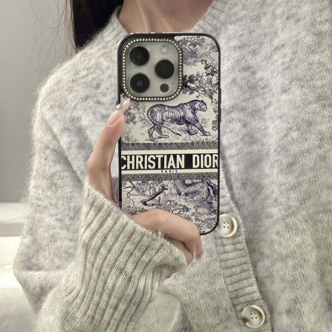 ディオール シンプル プリント 携帯ケース レディース