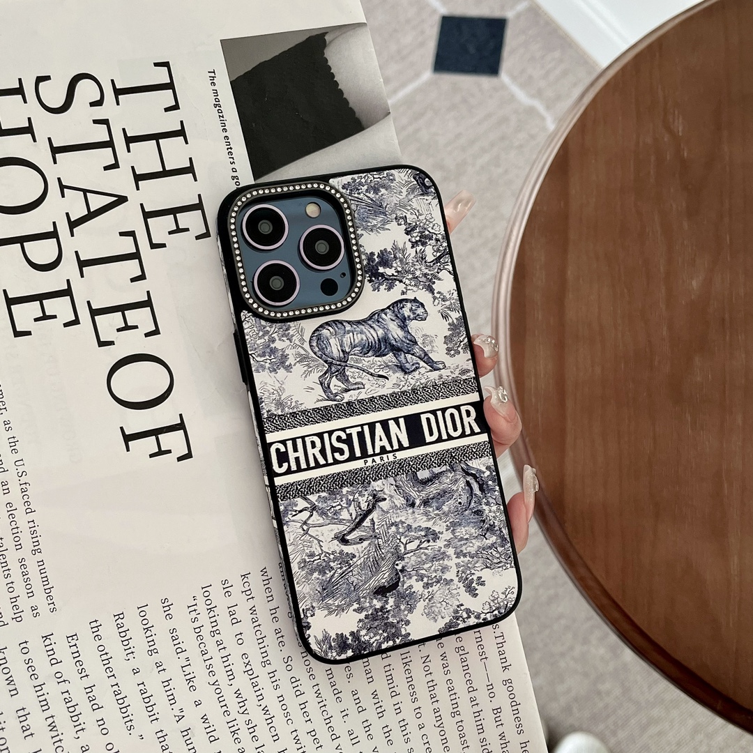 ディオール シンプル プリント 携帯ケース レディース