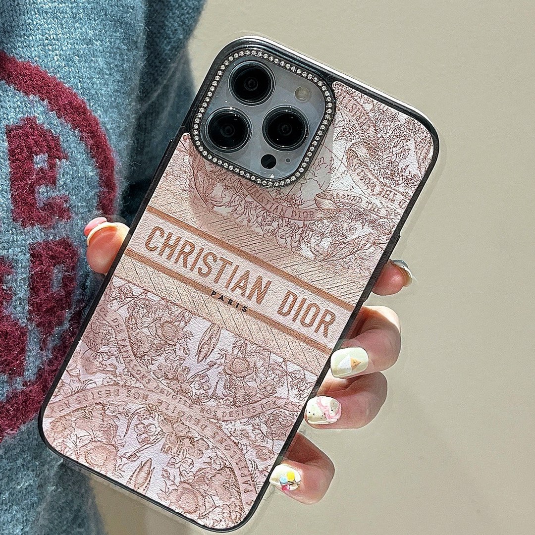 ディオール シンプル プリント 携帯ケース レディース