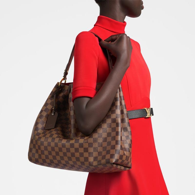 LOUIS VUITTON グレースフル MM 長財布 2点セット お得 Ref:N44045+N41661 レディース