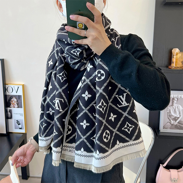 ルイ・ヴィトン LOUIS VUITTON マフラー レディース メンズ 多色選択可