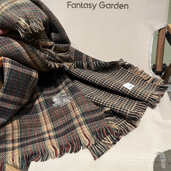 バーバリーBurberry カシミヤ ウール マフラー レディース