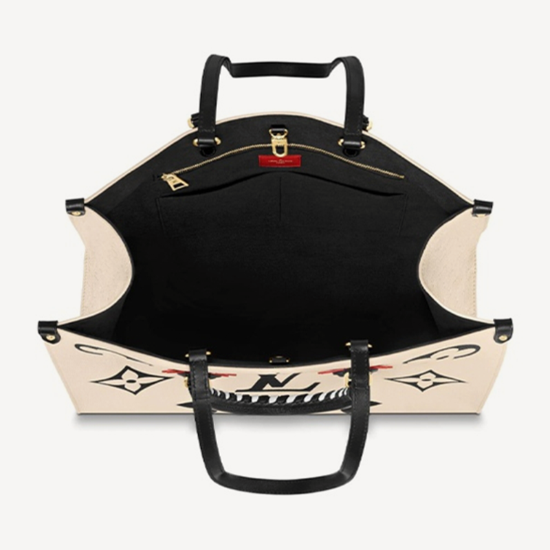 LOUIS VUITTON オンザゴー GM モノグラム アンプラント クレーム アイボリー Ref:M45372