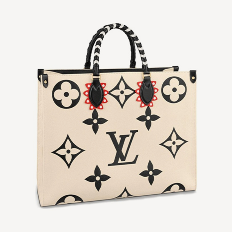 LOUIS VUITTON オンザゴー GM モノグラム アンプラント クレーム アイボリー Ref:M45372
