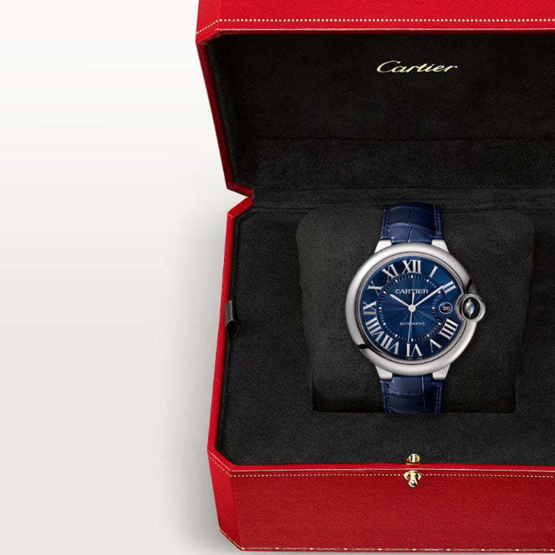 CARTIER バロン ブルー ドゥ カルティエ ウォッチRef: WSBB0027 メンズ